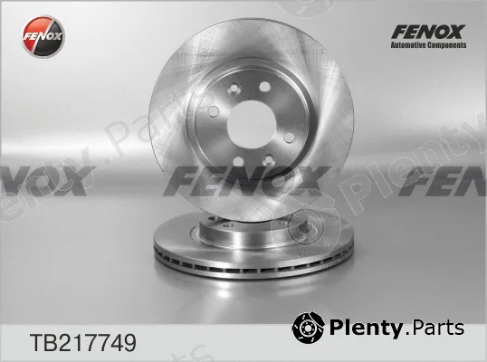 Fenox TB217749 — Brake Disc