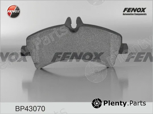 Fenox BP43070 — Brake Pad Set, disc brake