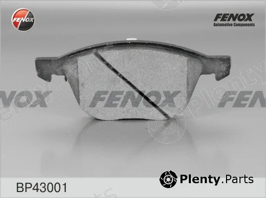 Fenox BP43001 — Brake Pad Set, disc brake