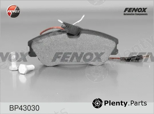 Fenox BP43030 — Brake Pad Set, disc brake