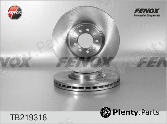 Fenox TB219318 — Brake Disc