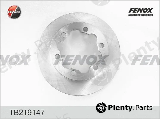 Fenox TB219147 — Brake Disc