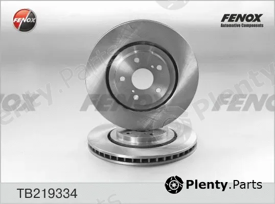 Fenox TB219334 — Brake Disc