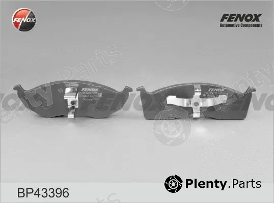 Fenox BP43396 — Brake Pad Set, disc brake