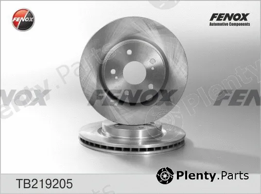 Fenox TB219205 — Brake Disc