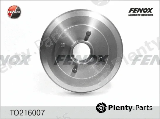 Fenox TO216007 — Brake Drum
