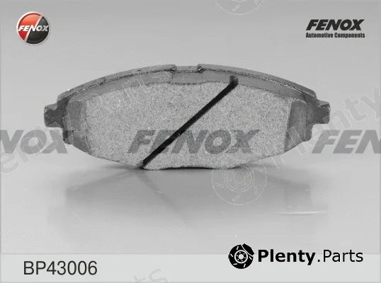 Fenox BP43006 — Brake Pad Set, disc brake