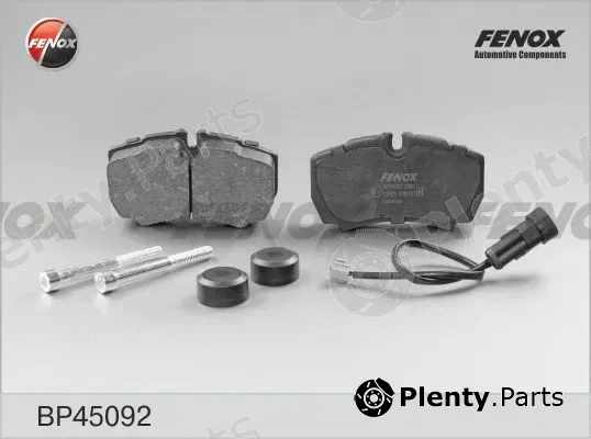 Fenox BP45092 — Brake Pad Set, disc brake