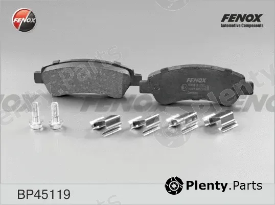 Fenox BP45119 — Brake Pad Set, disc brake
