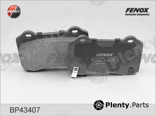 Fenox BP43407 — Brake Pad Set, disc brake