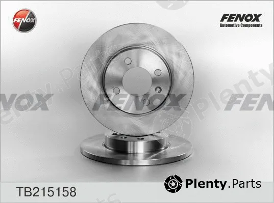 Fenox TB215158 — Brake Disc