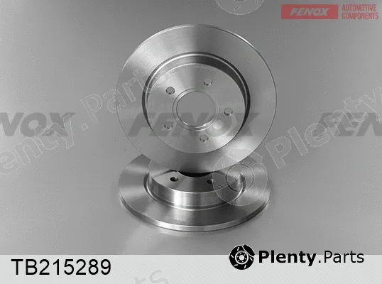 Fenox TB215289 — Brake Disc