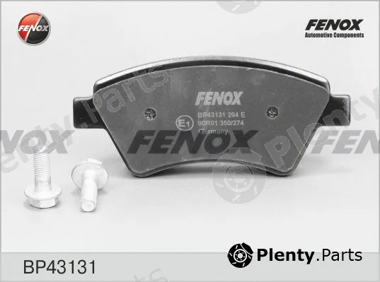 Fenox BP43131 — Brake Pad Set, disc brake