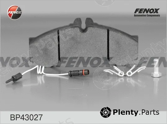 Fenox BP43027 — Brake Pad Set, disc brake