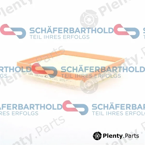 SchaeferbartholdGmbH 310162540111 — Air Filter ORIGINAL OPEL 13357497