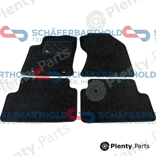SchaeferbartholdGmbH 106061960111 — Floor Mat Set ORIGINAL FORD 1 138 953