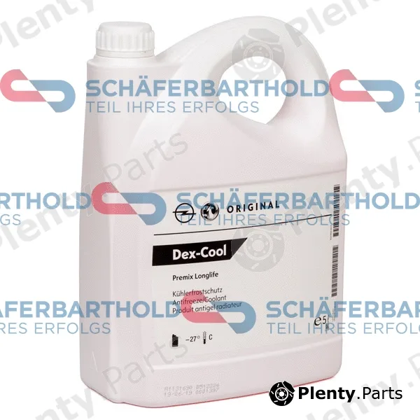 SchaeferbartholdGmbH 504168560111 — Antifreeze ORIGINAL OPEL 93160377