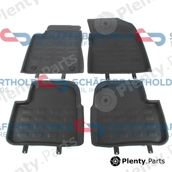 SchaeferbartholdGmbH 113269010111 — Floor Mat Set ORIGINAL CITROEN/PEUGEOT 16 167 849 80