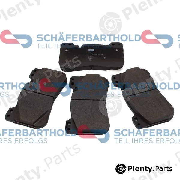 SchaeferbartholdGmbH 315020330111 — Brake Pad Set, disc brake ORIGINAL BMW 34 10 7 886 853