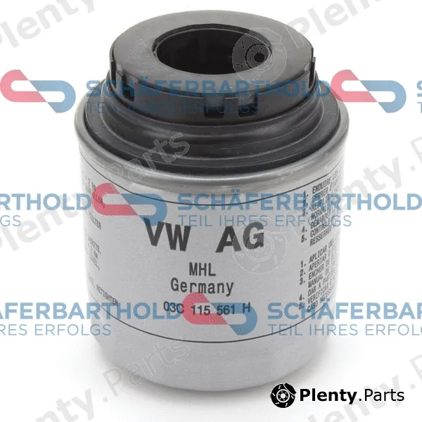 SchaeferbartholdGmbH 310181140111 — Oil Filter ORIGINAL VW 03C 115 561 H