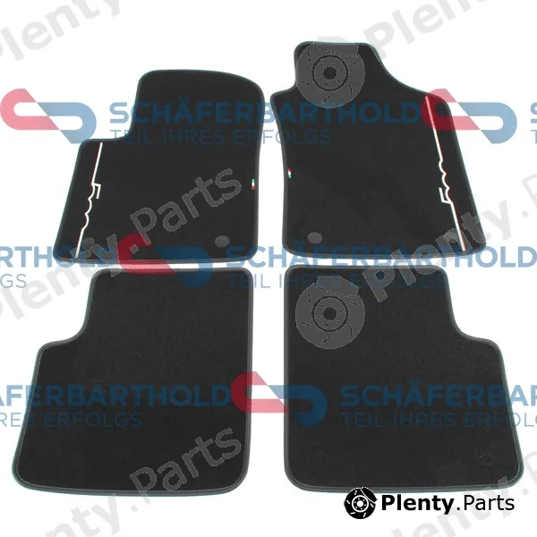 SchaeferbartholdGmbH 106081870111 — Floor Mat Set ORIGINAL FIAT 71807945