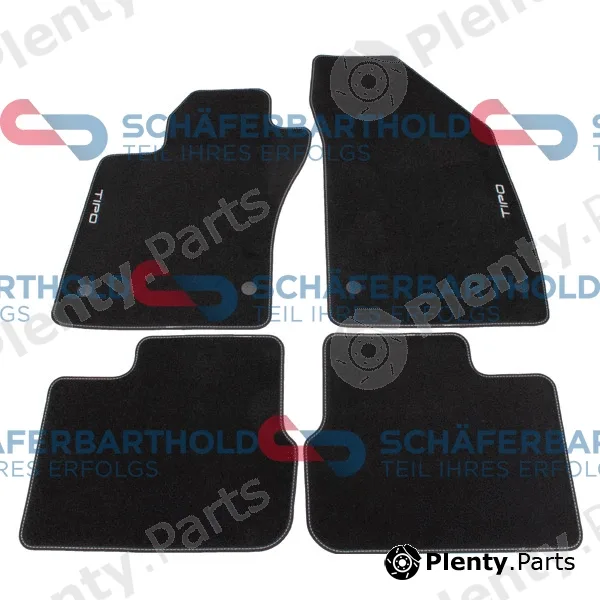 SchaeferbartholdGmbH 317080390111 — Floor Mat Set ORIGINAL FIAT 50927902