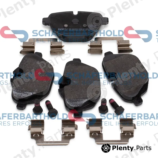 SchaeferbartholdGmbH 315020320111 — Brake Pad Set, disc brake ORIGINAL BMW 34 21 8 847 062