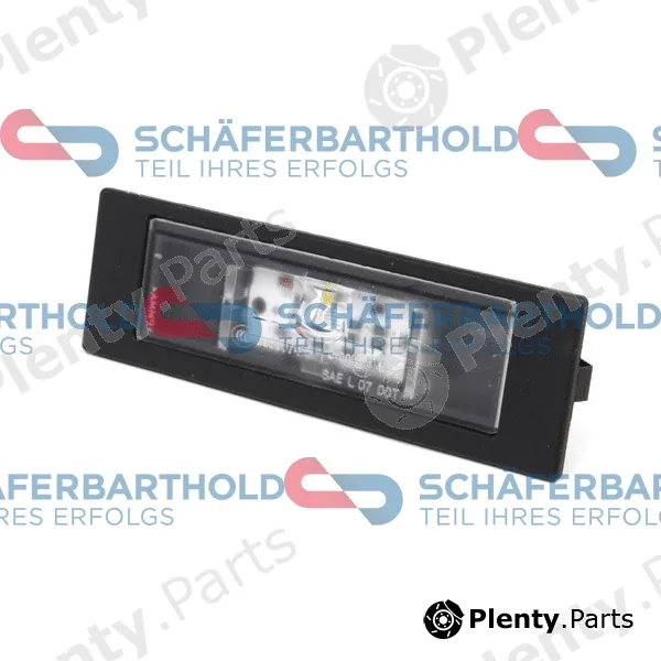 SchaeferbartholdGmbH 410020050111 — Licence Plate Light ORIGINAL BMW 63 26 7 193 294