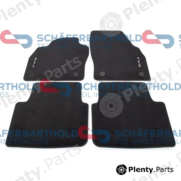 SchaeferbartholdGmbH 106310030111 — Floor Mat Set ORIGINAL SKODA 657 061 404