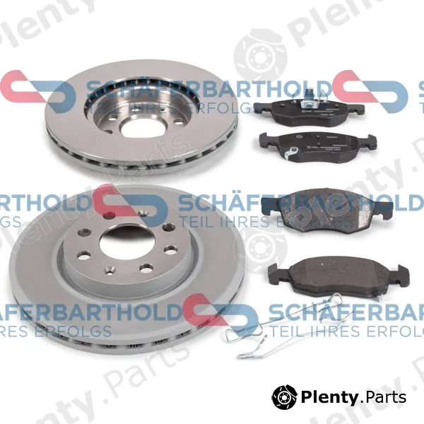 SchaeferbartholdGmbH 315165970111 — Brake Kit, disc brake ORIGINAL OPEL 16 805 828 80
