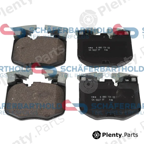 SchaeferbartholdGmbH 315027900111 — Brake Pad Set, disc brake ORIGINAL BMW 34 11 6 889 570