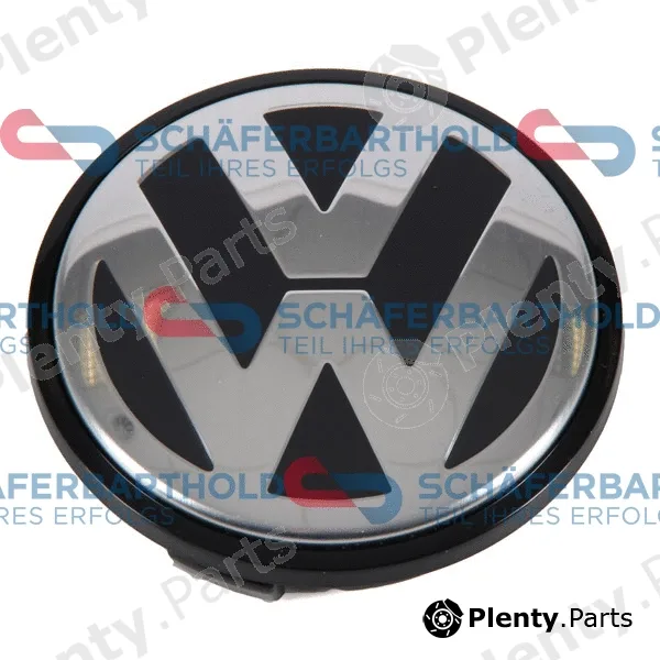 SchaeferbartholdGmbH 100181070111 — Emblem, hubcap ORIGINAL VW 3B7 601 171 XRW