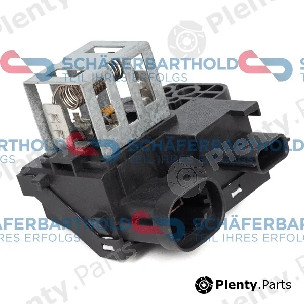 SchaeferbartholdGmbH 411280100111 — Series resistor, electric motor (radiator fan) ORIGINAL RENAULT 25 55 092 63R