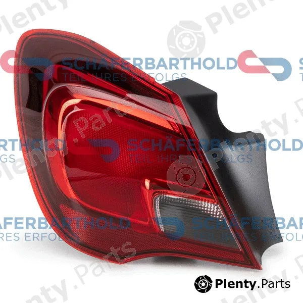 SchaeferbartholdGmbH 410160070111 — Tail Light Assembly ORIGINAL OPEL 39090650