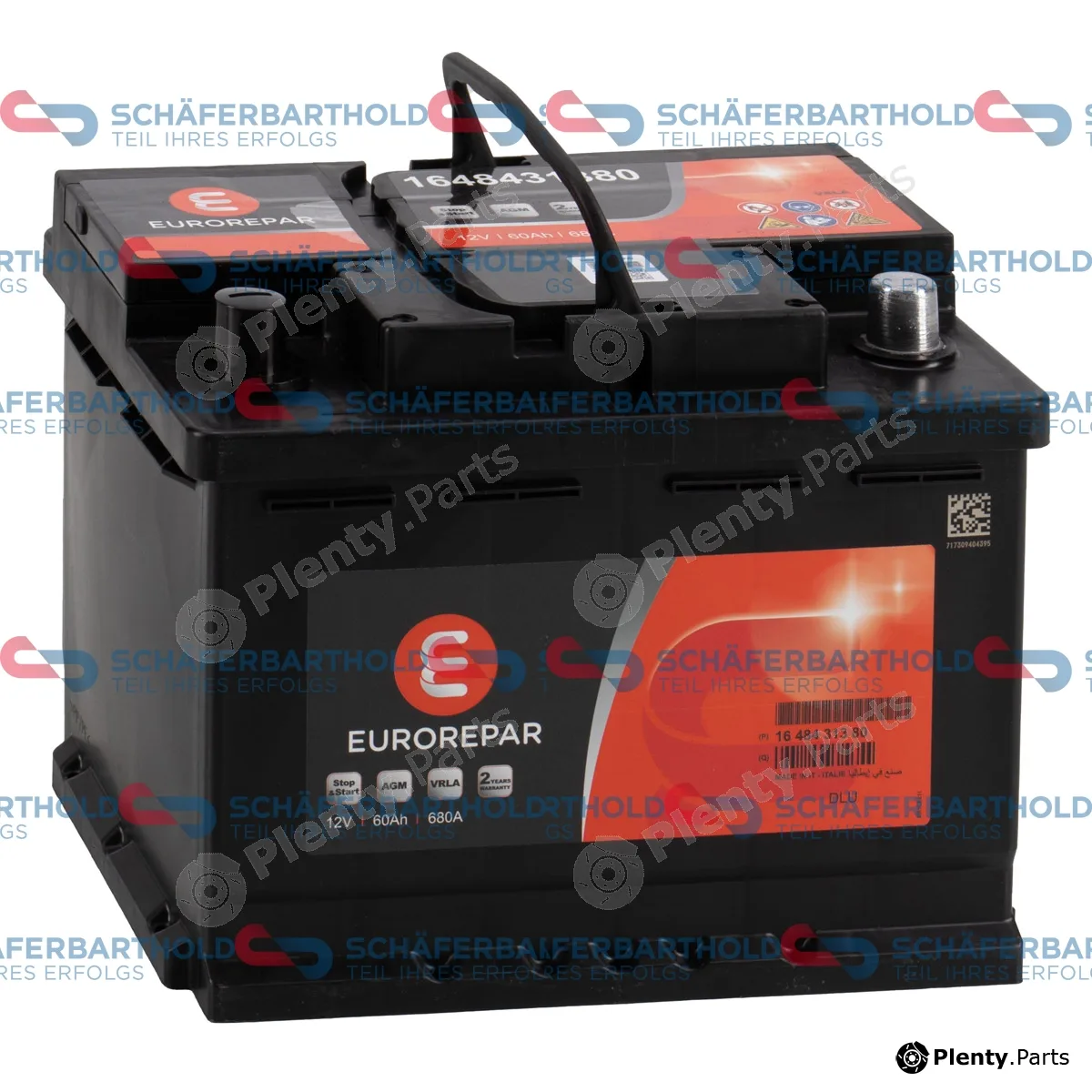 SchaeferbartholdGmbH 415276610111 — Starter Battery ORIGINAL CITROEN/PEUGEOT 16 484 313 80