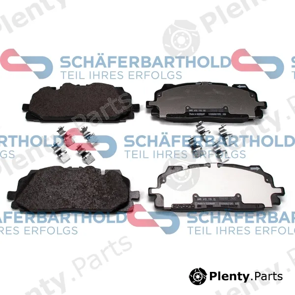 SchaeferbartholdGmbH 315041370111 — Brake Pad Set, disc brake ORIGINAL AUDI 4M0 698 151 BH