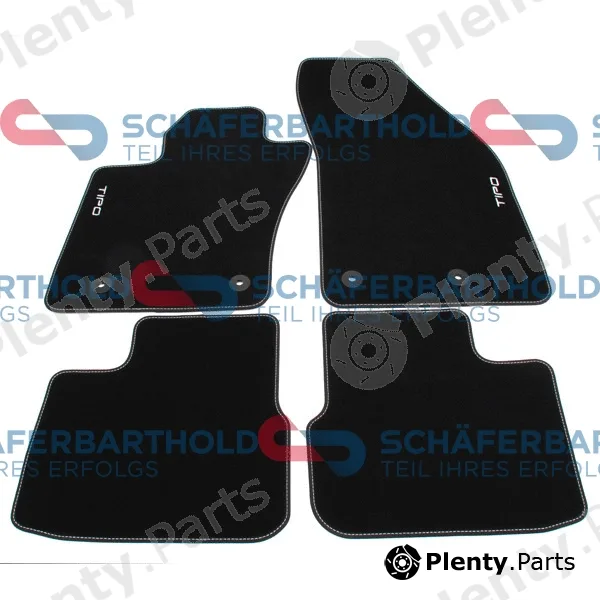 SchaeferbartholdGmbH 106081790111 — Floor Mat Set ORIGINAL FIAT 50927831