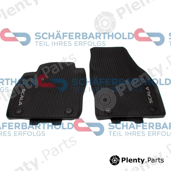 SchaeferbartholdGmbH 106310260111 — Floor Mat Set ORIGINAL SKODA 657 061 502