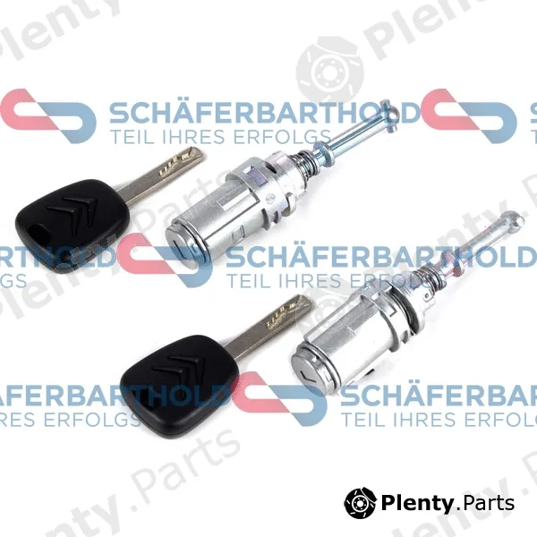 SchaeferbartholdGmbH 612260590111 — Lock Set, locking system ORIGINAL CITROEN/PEUGEOT 9170.T5