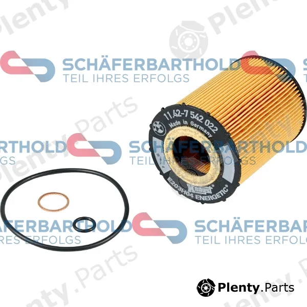 SchaeferbartholdGmbH 310022140111 — Oil Filter ORIGINAL BMW 11 42 7 542 021