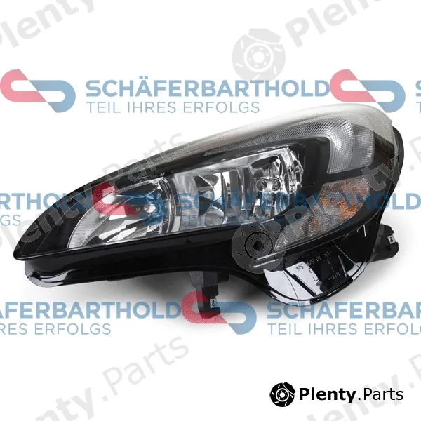 SchaeferbartholdGmbH 410161300111 — Headlight ORIGINAL OPEL 39108222