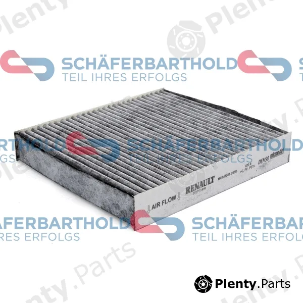 SchaeferbartholdGmbH 310283880111 — Filter, cabin air ORIGINAL RENAULT 27 27 739 74R