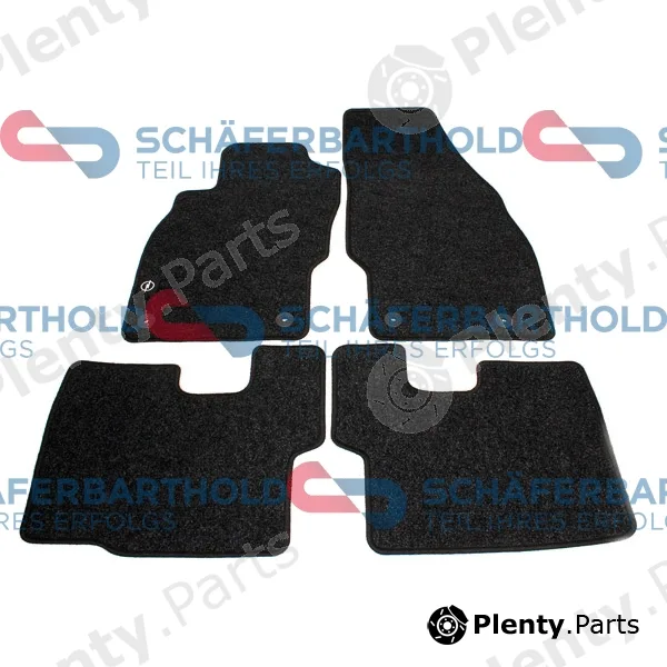 SchaeferbartholdGmbH 106163040111 — Floor Mat Set ORIGINAL OPEL 93199686