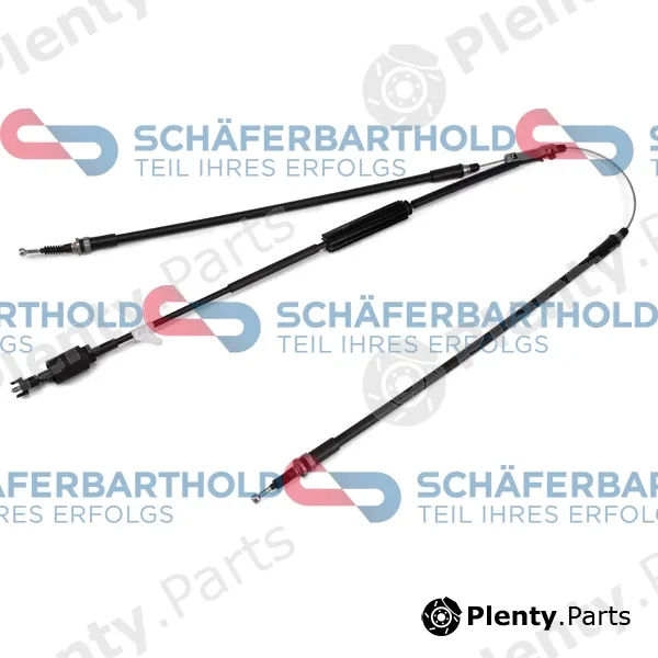 SchaeferbartholdGmbH 305163610122 — Cable Pull, parking brake ORIGINAL OPEL 13441135
