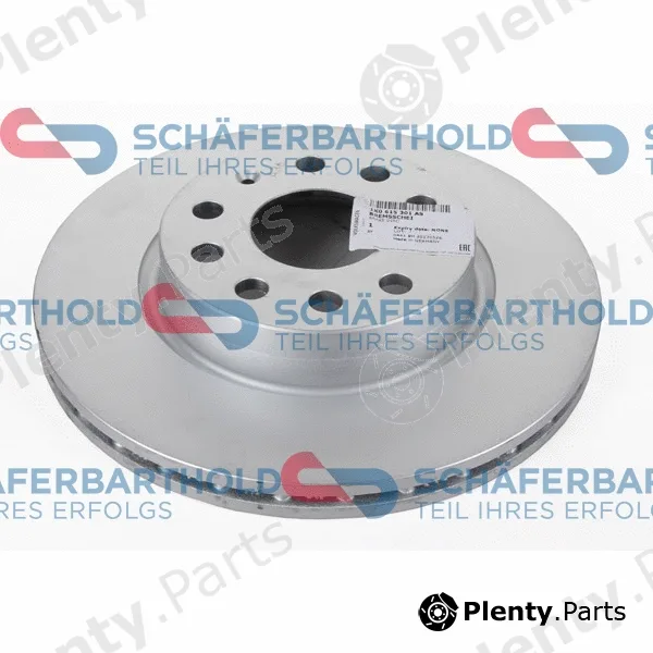 SchaeferbartholdGmbH 315184520122 — Brake Disc ORIGINAL VW 1K0 615 301 AS