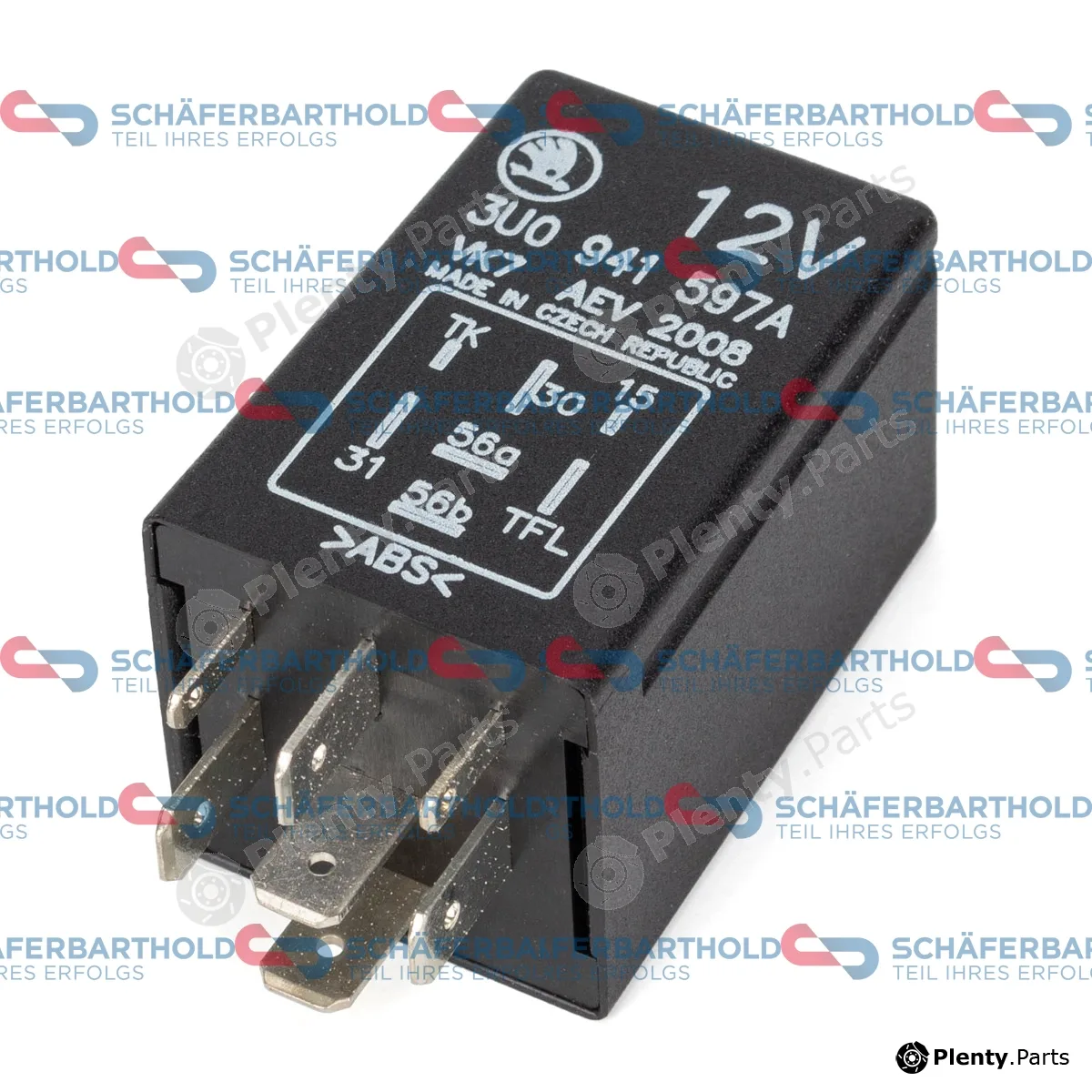 SchaeferbartholdGmbH 319184150111 — Relay, low beam ORIGINAL VW 3U0 941 597 A