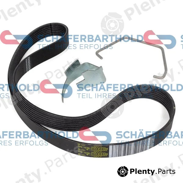 SchaeferbartholdGmbH 300288070111 — V-Ribbed Belt ORIGINAL RENAULT 11 72 056 78R
