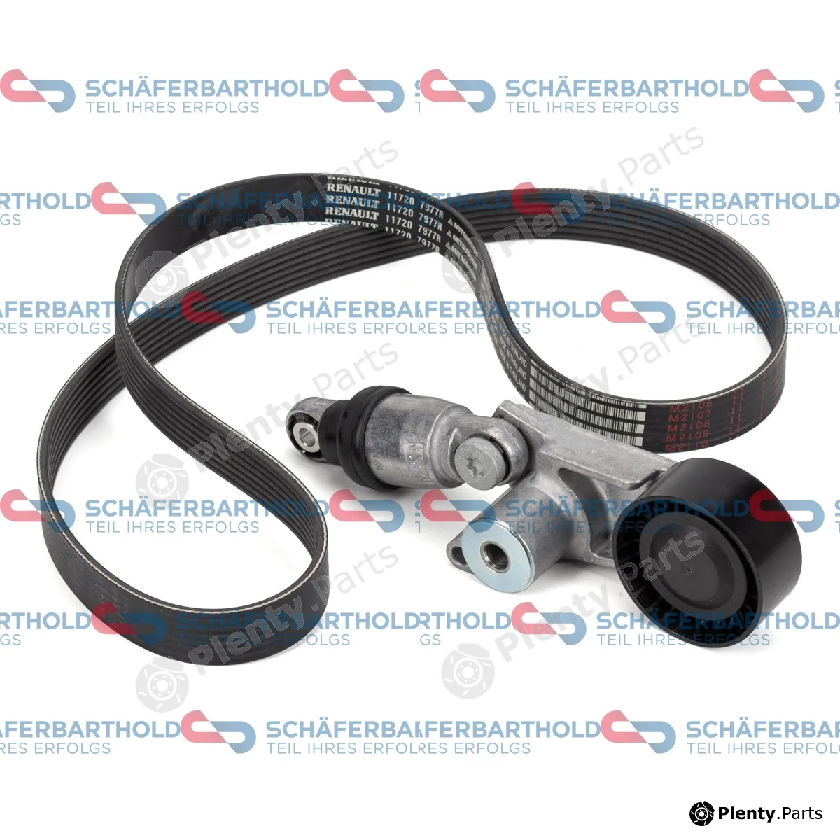 SchaeferbartholdGmbH 300285070111 — V-Ribbed Belt Set ORIGINAL RENAULT 82 01 719 296