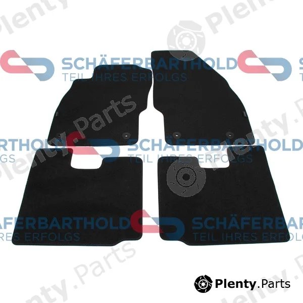 SchaeferbartholdGmbH 106163120111 — Floor Mat Set ORIGINAL OPEL 13377738