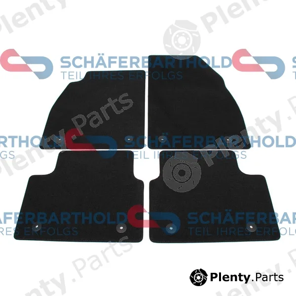 SchaeferbartholdGmbH 106163290111 — Floor Mat Set ORIGINAL OPEL 13434820